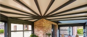 Toiture verandas chevrons toiture en pente
