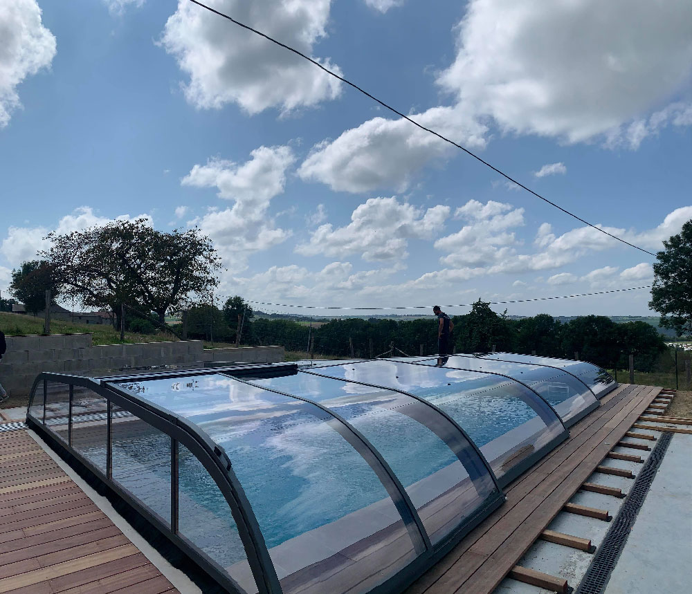 Abri de Piscine : Dôme de piscine sur mesure - Gustave Rideau