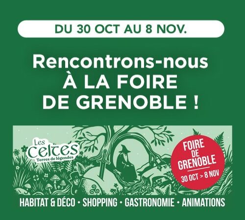 Retrouvez ATRIO à la Foire de Grenoble du 30 octobre au 8 novembre 2026 !